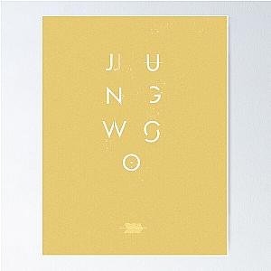 NCT Typography Jungwoo Poster