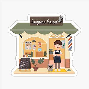 Jungwoo Salon Sticker
