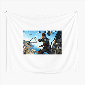 Just Cause 3 Grapple Hook Wingsuit Aesthetic Just Cause 3 Tapestries