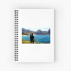 Just Cause 3 Iconic Explosions and Freefall Fun Motif Just Cause 3 Notebook