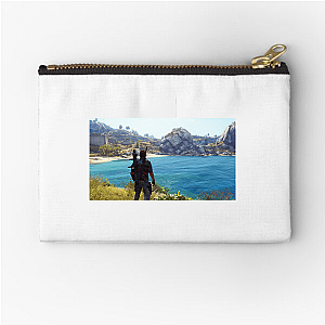 Just Cause 3 Iconic Explosions and Freefall Fun Motif Just Cause 3 Zipper Pouches