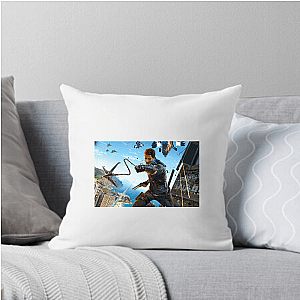 Just Cause 3 Grapple Hook Wingsuit Aesthetic Just Cause 3 Pillows Cover