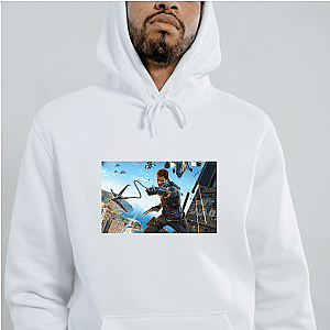 Just Cause 3 Grapple Hook Wingsuit Aesthetic Just Cause 3 Hoodies