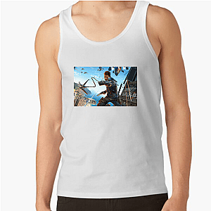 Just Cause 3 Grapple Hook Wingsuit Aesthetic Just Cause 3 Tank Tops