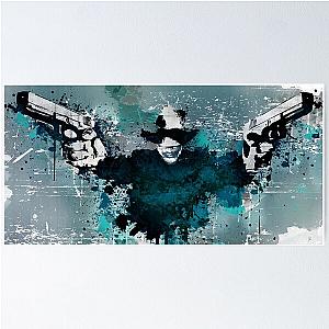 Drip Painting Poster