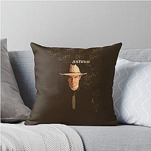 Justified - Raylan Givens Throw Pillow