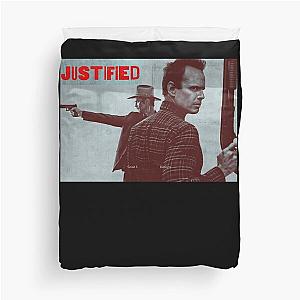 Justified graphic design duvet cover