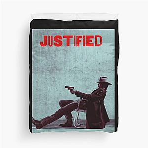 Justified Graphic Design Duvet Cover