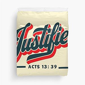 Justified Duvet Cover