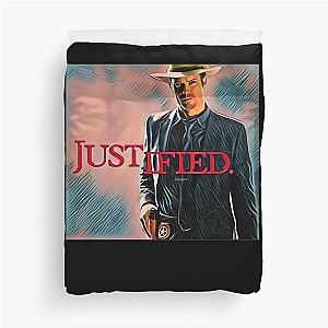 Justified Raylan Givens graphic design duvet cover