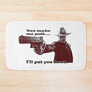 Justified Raylan Givens Bathmat