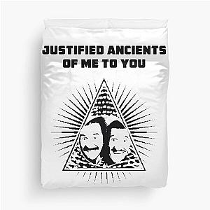 Justified Chuckle Illuminati Duvet Cover