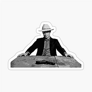 Justified tv series sticker