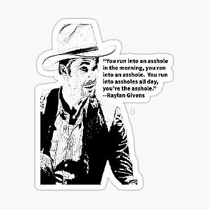 Raylan Givens Justified Sticker