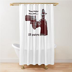 Raylan Givens Shower Curtain
