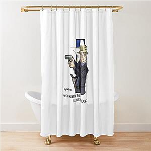 Raylan Givens Justified Shower Curtain