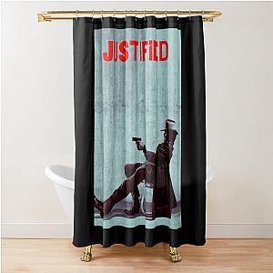 Justified Design Shower Curtain