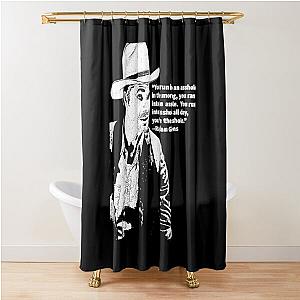 Raylan Givens Justified Shower Curtain