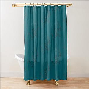 Justified by Christ Shower Curtain