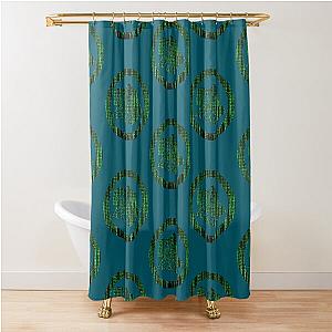 Justified Shower Curtain