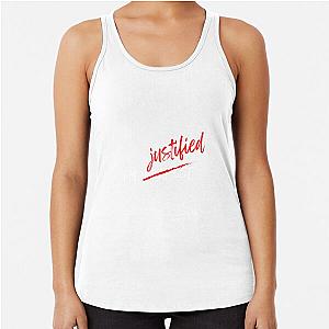 I'm Justified Racerback Tank Top