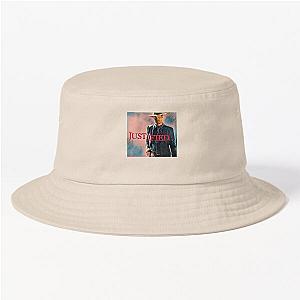 Justified Raylan Givens graphic design Bucket Hat