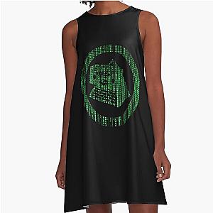 Justified Matrixed A-Line Dress