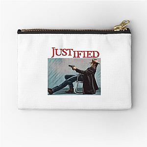 Justified Tees Zipper Pouch