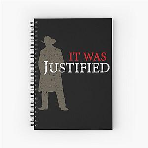 It Was Justified Notebook