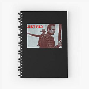 Justified Graphic Design Spiral Notebook