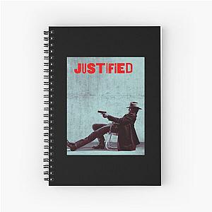 Justified Spiral Notebook