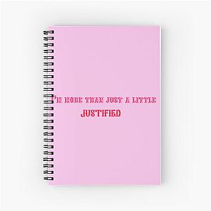 Justified Notebook