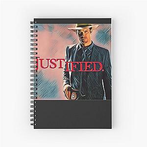 Justified Raylan Givens Spiral Notebook