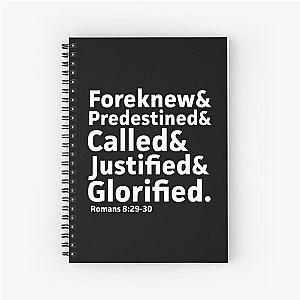 Foreknew Callled Predestined Justified Glorified Notebook