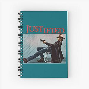 Justified tee Notebook