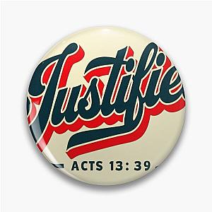 Justified Pin
