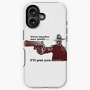 Justified Raylan Givens iPhone Case