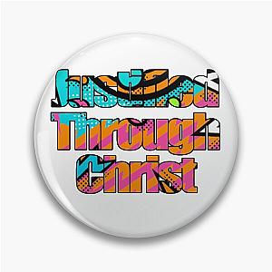 Justified by Christ Pin