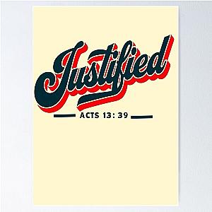 Justified Poster