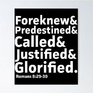 Foreknew Predestined Called Justified Glorified