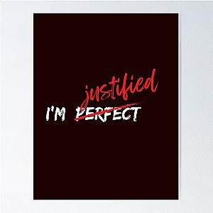 I'm Justified Poster