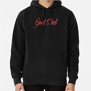 God Did, Official Kai Cenat God Did Merch, AMP Merch, Catchphrase Logo Hoodies, T-Shirts & More Pullover Hoodie