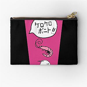 Kero Bonito logo shrmp and Berd Zipper Pouch