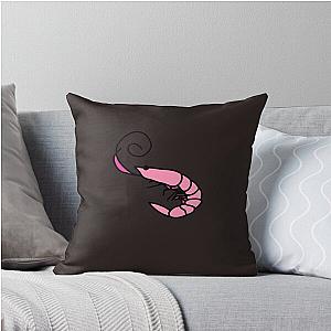 Kero Bonito Shrimp T-Shirt Throw Pillow