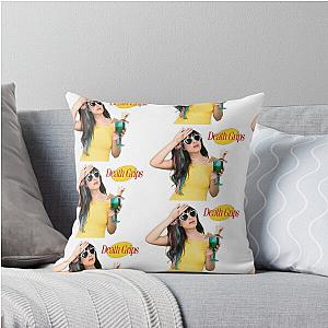 Kero Bonito Death Grips Logo Throw Pillow
