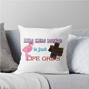 Kero Kero Bonito is just life grips throw pillow