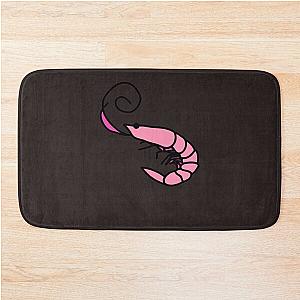 Kero Kero Bonito Shrimp T-Shirt Bath Mat