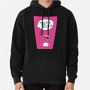 Kero Bonito logo,shrimp and Bered Pullover Hoodie