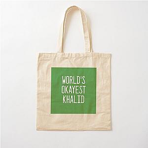 World's Best Khalid Cotton Tote Bag