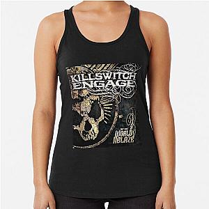 Killswitch Engage set the world ablaze Racerback Tank Top